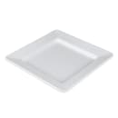 GET 12" Square Melamine Dinner Plate, White (ML-12-W) thumbnail 3