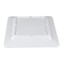GET 12" Square Melamine Dinner Plate, White (ML-12-W) thumbnail 4
