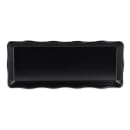 GET Rectangular Display Tray, 14" x 5 1/2", Melamine, Black (ML-154-BK) thumbnail 3