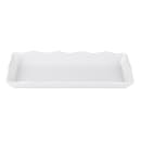GET Rectangular Display Tray, 14" x 5 1/2", Melamine, White (ML-154-W) thumbnail 2