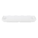 GET Rectangular Display Tray, 14" x 5 1/2", Melamine, White (ML-154-W) thumbnail 3