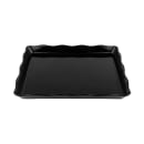 GET Rectangular Display Tray, 14" x 11 1/2", Melamine, Black (ML-155-BK) thumbnail 6