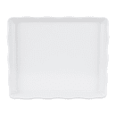 GET Rectangular Display Tray, 14" x 11 1/2", Melamine, White (ML-155-W) thumbnail 3