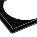 GET Full-Size Tile for Round Crocks w/ (6) Cut-Outs, Melamine, Black (ML-161-BK) thumbnail 5