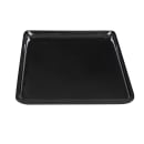 GET 11 3/4" x 7 7/8" Rectangular Bake & Brew Platter - Melamine, Black (ML-179-BK) thumbnail 4
