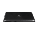 GET 11 3/4" x 7 7/8" Rectangular Bake & Brew Platter - Melamine, Black (ML-179-BK) thumbnail 5