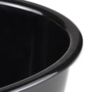 GET 9 qt Oval Casserole Dish - Melamine, Black (ML-184-BK) thumbnail 5