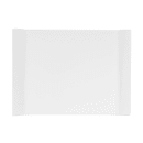 GET 11" x 8" Rectangular San Michele Platter - Melamine, White (ML-212-W) thumbnail 2
