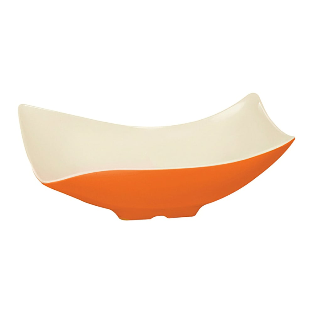 GET 1 9/10 qt Rectangular Melamine Serving Bowl, Sunset (ML-219-ST)