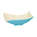 GET 4 qt Rectangular Melamine Serving Bowl, Blue (ML-220-SE) thumbnail 4