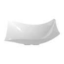 GET 4 qt Rectangular Melamine Serving Bowl, White (ML-220-W) thumbnail 2