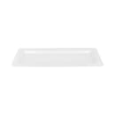 GET Rectangular Display Tray, 21 1/2" x 8 1/4", Melamine, White (ML-226-W) thumbnail 2