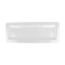 GET Rectangular Display Tray, 21 1/2" x 8 1/4", Melamine, White (ML-226-W) thumbnail 3