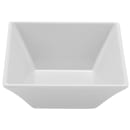 GET 5" Square Salad Bowl w/ 14 oz Capacity, Melamine, White (ML-238-W) thumbnail 3