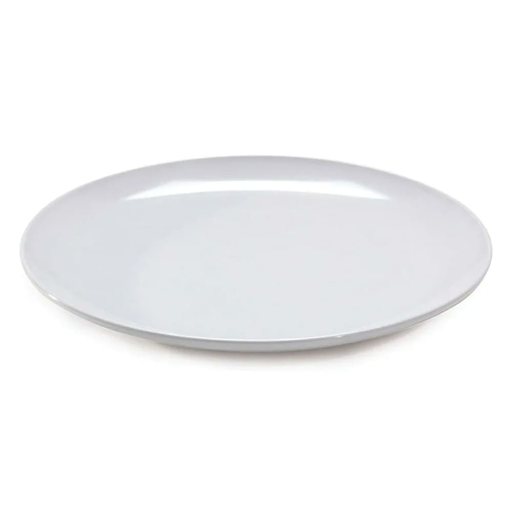 GET 18" Round Siciliano Plate - Melamine, White (ML-240-W)