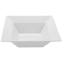 GET 3 4/5 qt Square Melamine Serving Bowl, White (ML-245-W) thumbnail 2