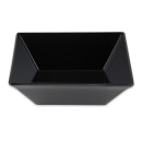GET 8" Square Pasta Bowl w/ 1 3/5 qt Capacity, Melamine, Black (ML-246-BK) thumbnail 2