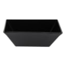GET 8" Square Pasta Bowl w/ 1 3/5 qt Capacity, Melamine, Black (ML-246-BK) thumbnail 3