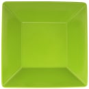 GET 10" Square Pasta Bowl w/ 2 1/2 qt Capacity, Melamine, Green/Black (ML-247-G/BK) thumbnail 3