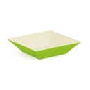 GET 10" Square Pasta Bowl w/ 2 1/2 qt Capacity, Melamine, Green (ML-247-KL) thumbnail 3
