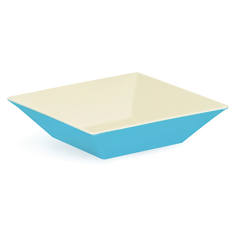 GET 10" Square Bowl w/ 2 1/2 qt Capacity, Melamine, Blue (ML-247-SE)