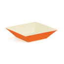 GET 10" Square Bowl w/ 2 1/2 qt Capacity, Melamine, Orange (ML-247-ST) thumbnail 3