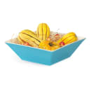 GET 5 7/10 qt Square Melamine Serving Bowl, Blue (ML-248-SE) thumbnail 3