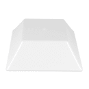 GET 5 7/10 qt Square Melamine Serving Bowl, White (ML-248-W) thumbnail 4