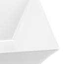 GET 12 4/5 qt Square Melamine Serving Bowl, White (ML-249-W) thumbnail 5