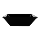 GET 20 2/5 qt Square Melamine Serving Bowl, Black (ML-250-BK) thumbnail 4