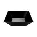 GET 20 2/5 qt Square Melamine Serving Bowl, Black (ML-250-BK) thumbnail 6