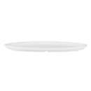 GET 16" x 5"  Oval Siciliano Platter - Melamine, White (ML-252-W) thumbnail 2