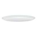 GET 27" x 10" Oval Siciliano Platter - Melamine, White (ML-255-W) thumbnail 2