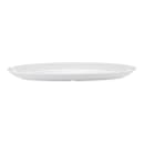 GET 27" x 10" Oval Siciliano Platter - Melamine, White (ML-255-W) thumbnail 3