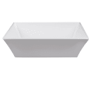 GET 9" Square Pasta Bowl w/ 2 3/10 qt Capacity, Melamine, White (ML-281-W) thumbnail 3