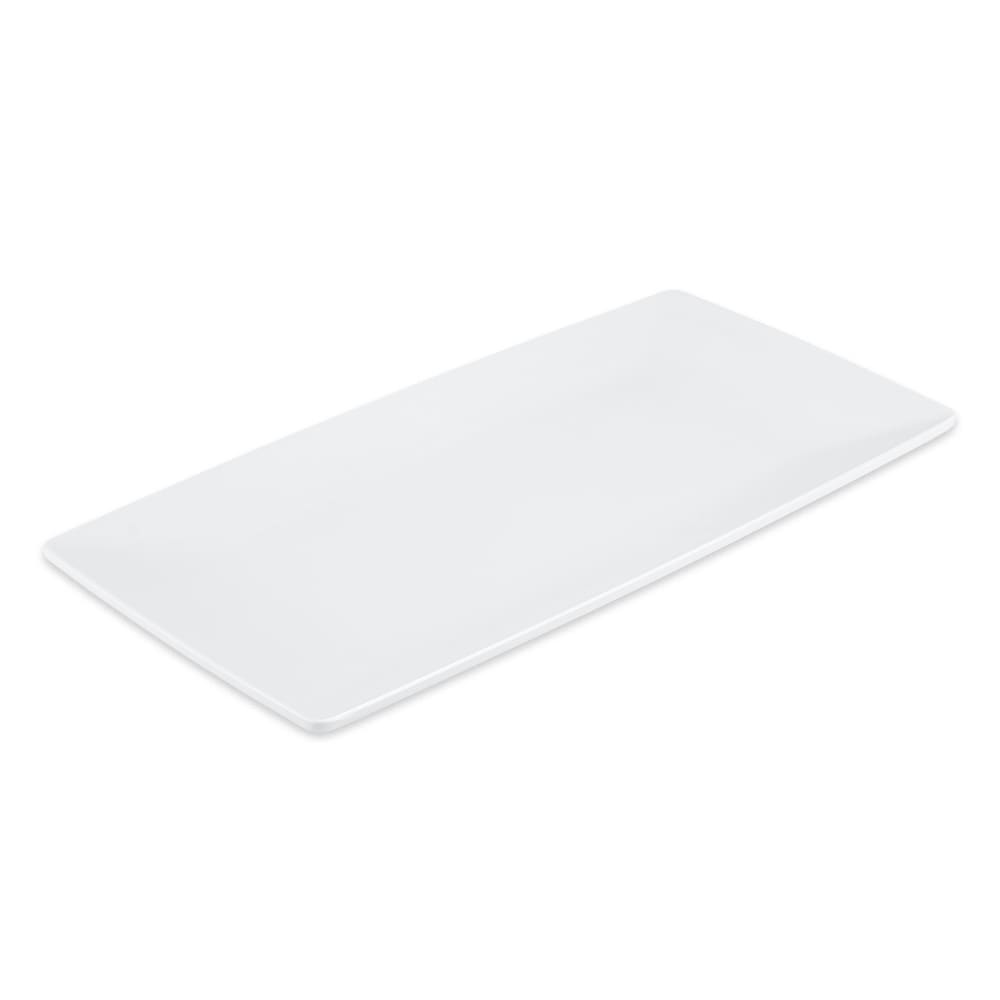 GET Rectangular Display Tray, 15" x 7 1/2", Melamine, White (ML-287-W)