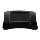 GET 6" Square Melamine Salad Plate, Black (ML-60-BK) thumbnail 4