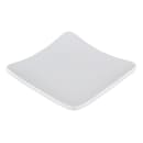 GET 6" Square Melamine Salad Plate, White (ML-60-W) thumbnail 3