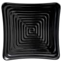 GET 7 1/4" Square Melamine Salad Plate, Black (ML-61-BK) thumbnail 2
