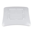 GET 7 1/4" Square Melamine Salad Plate, White (ML-61-W) thumbnail 4