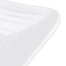 GET 10 1/4" Square Melamine Dinner Plate, White (ML-63-W) thumbnail 5