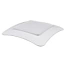 GET 11 3/4" Square Melamine Dinner Plate, White (ML-64-W) thumbnail 4