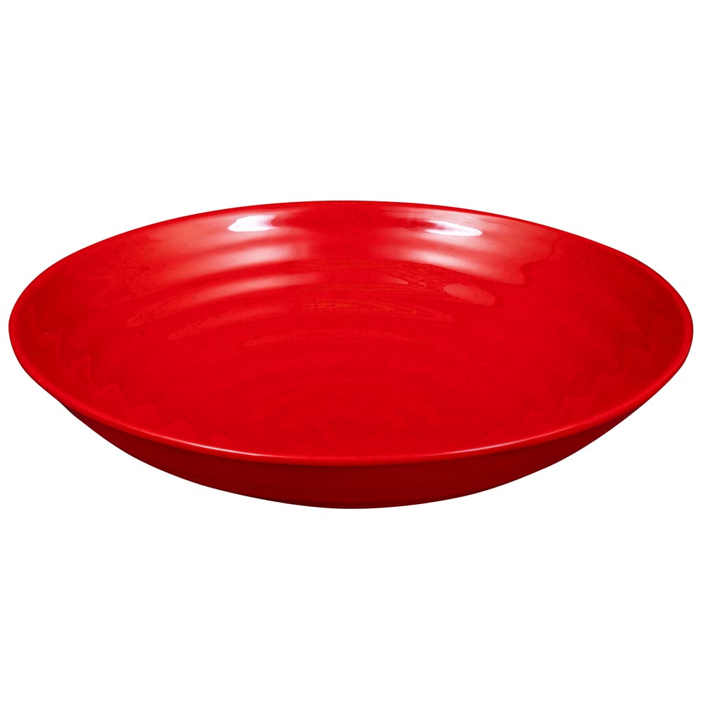 GET 4 qt Round Melamine Serving Bowl, Red (ML-75-RSP)