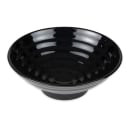 GET 24 oz Round Melamine Salad Bowl, Black (ML-77-BK) thumbnail 2