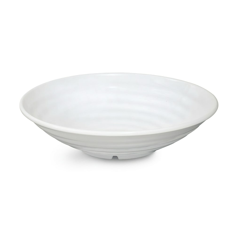 GET 9 1/4" Round Pasta Bowl w/ 1 1/2 qt Capacity, Melamine, White (ML-79-W)
