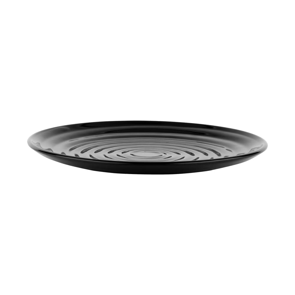 GET 9 1/2" Round Melamine Salad Plate, Black (ML-81-BK)