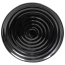 GET 10 1/4" Round Melamine Dinner Plate, Black (ML-82-BK) thumbnail 2