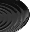 GET 12 1/2" Round Melamine Dinner Plate, Black (ML-83-BK) thumbnail 5