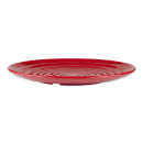GET 12 1/2" Round Melamine Dinner Plate, Red (ML-83-RSP) thumbnail 2