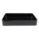 GET 15 3/4" Round Serving Bowl w/ 7 3/5 qt Capacity, Melamine, Black (ML-86-BK) thumbnail 3